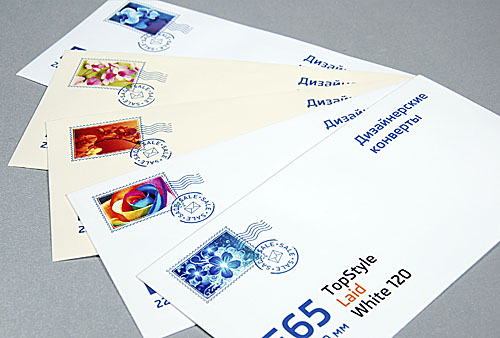 экономичную печать на дизайнерских конвертах TopStyle DL